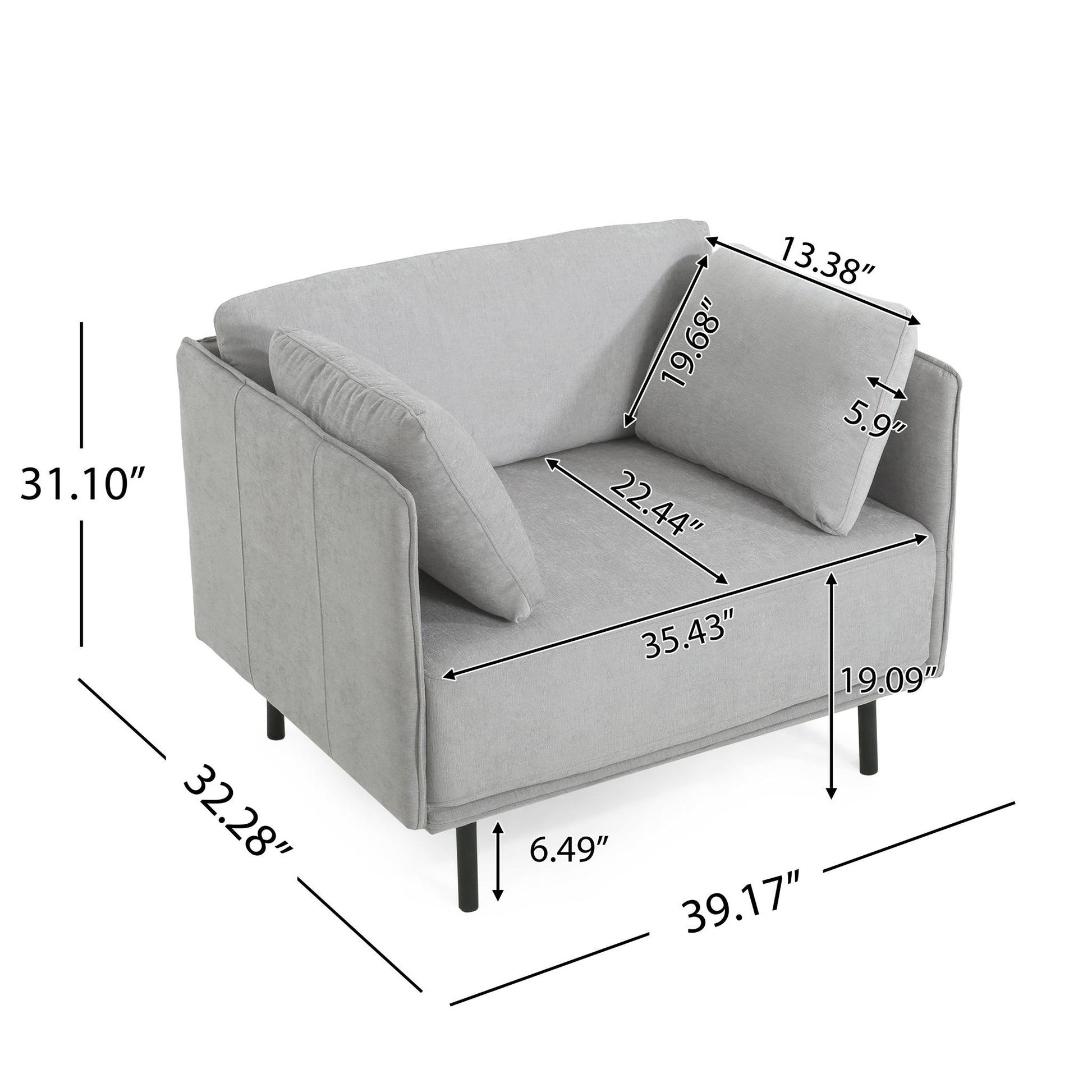 Vintage Modern Aesthetic Appeal Lounge Chair