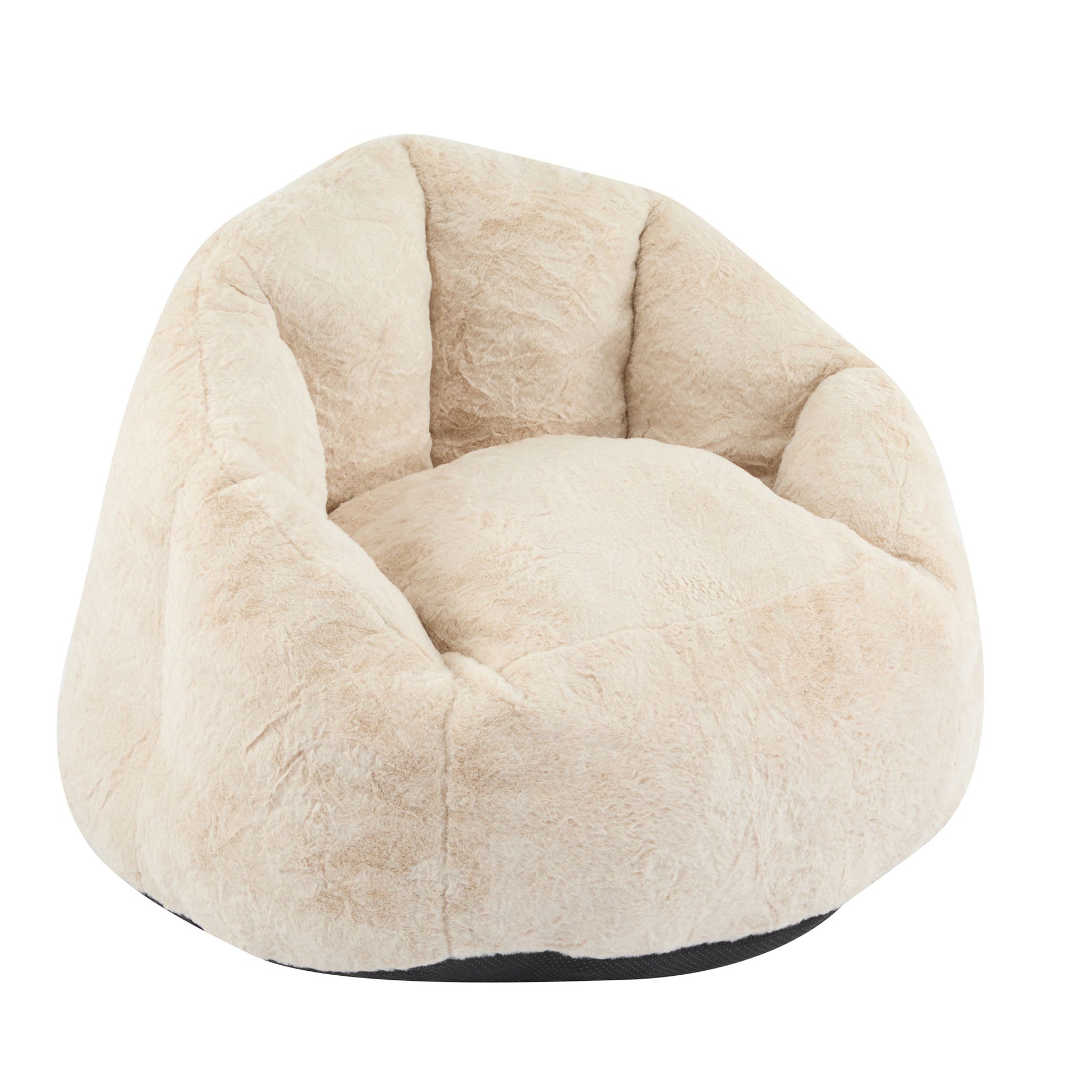 Albi - Indoor Cozy Armchair Style Bean Bag - Beige