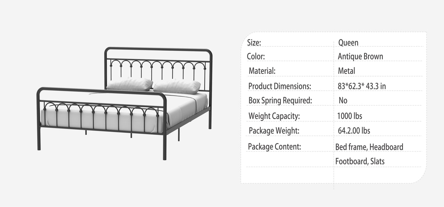 Tara - Metal Bed