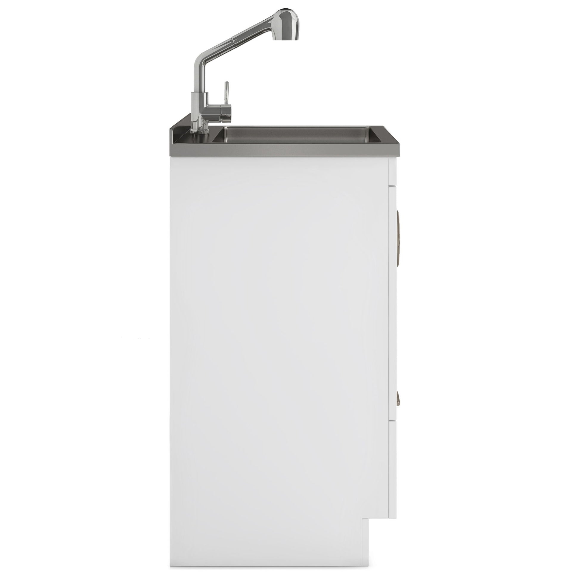 Cardinal - Laundry Cabinet With Faucet And Sink - White