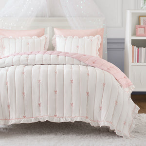 Liv - Quilt Set - Pink