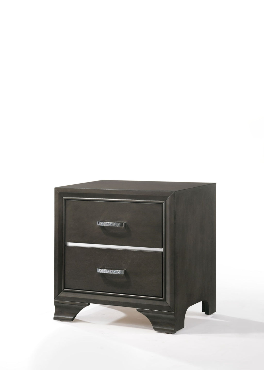 Carine II - Nightstand - Gray