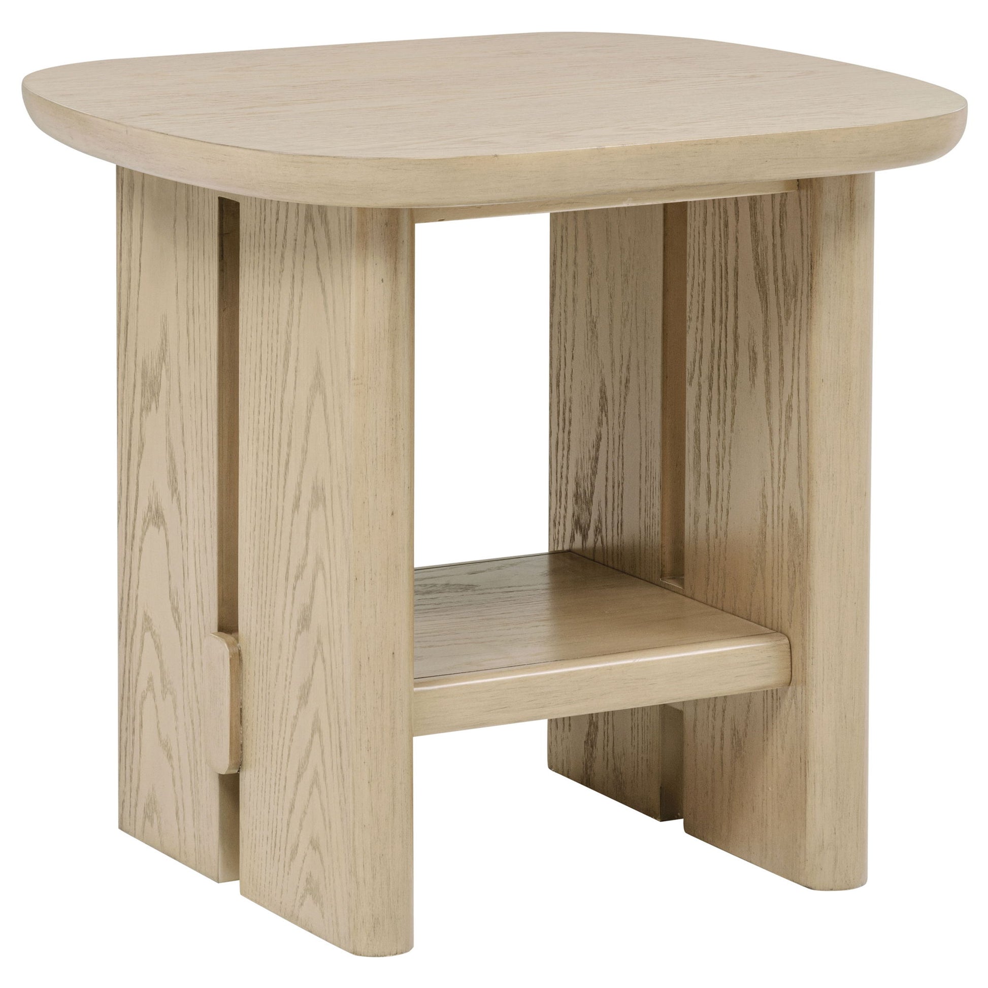 Kimpton - 2 Piece Coastal Coffee And End Table Set - Beige