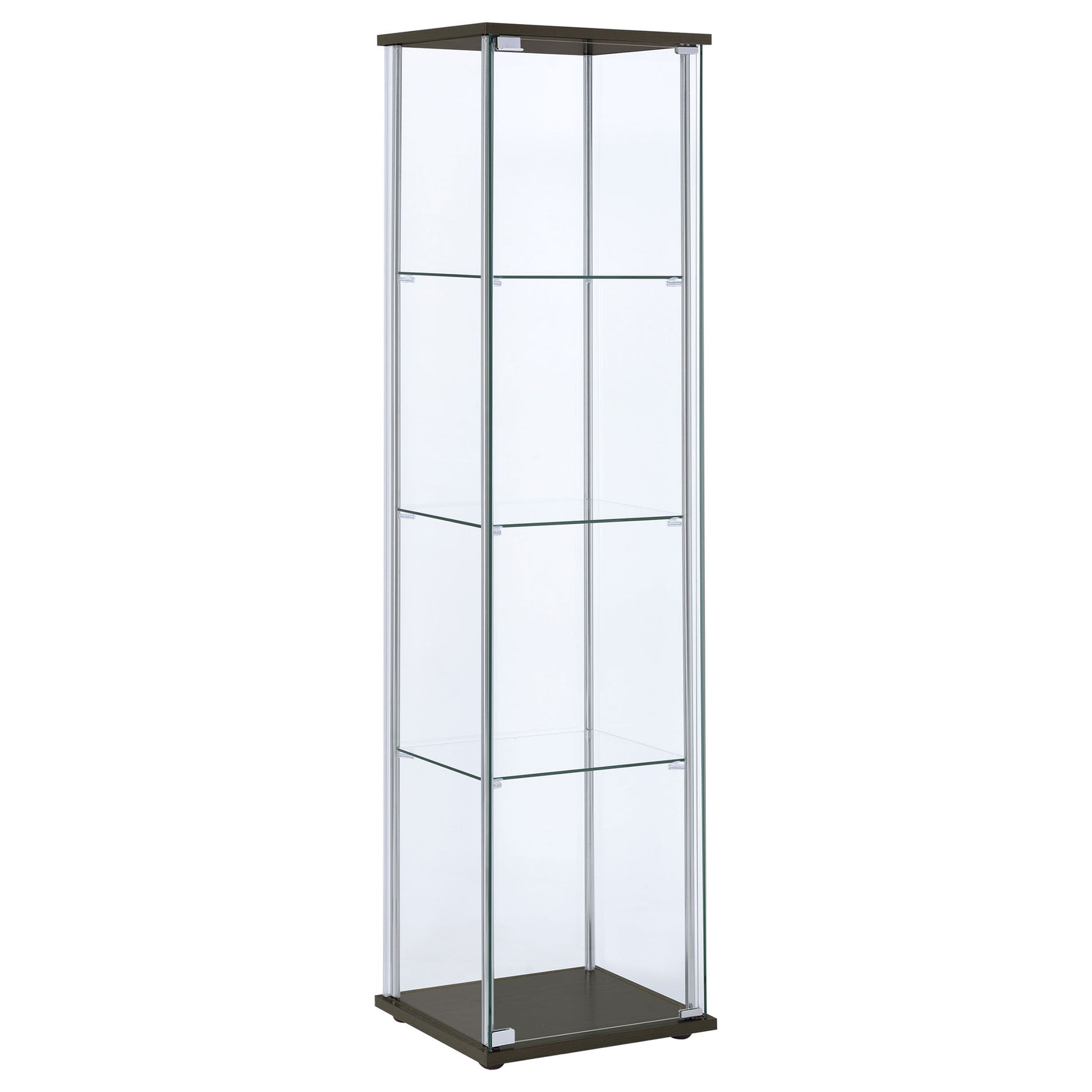 Crestwood - 3 Shelf Curio Cabinet