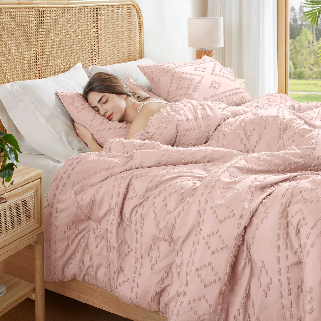 Gigi - Full/Queen Comforter Mini Set - Pink