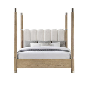 Sarai - Bed With Plush Upholstered Headboard