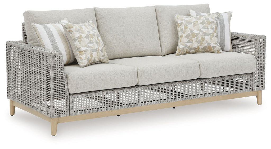 Seton Creek - 4 Pc. - Lounge Set - Gray