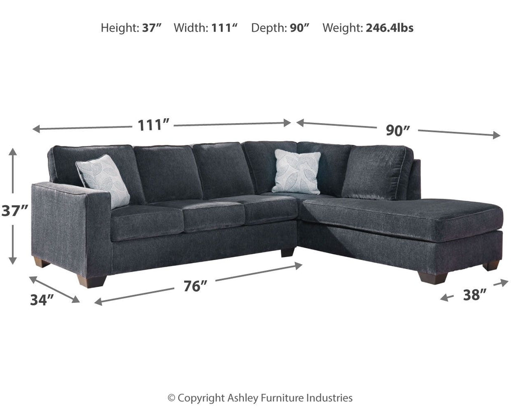 Altari - 2 Piece Sectional With Chaise
