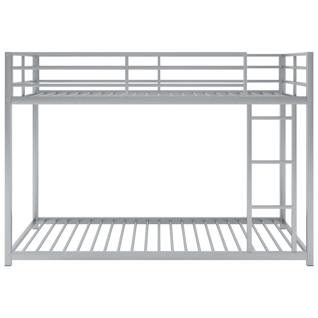 Metal Bunk Bed, Low Bunk Bed With Ladder