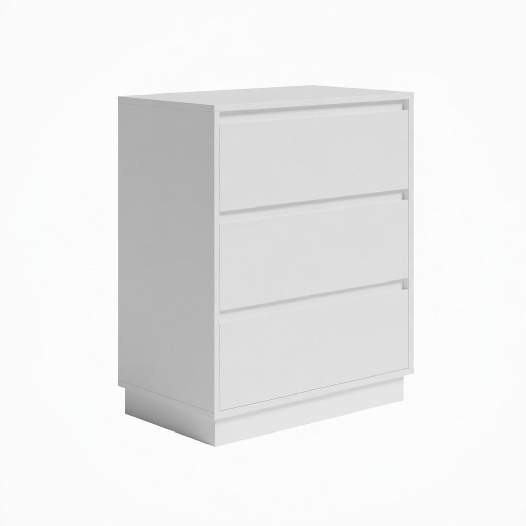3 Drawer Nightstand, Bedroom Side Table