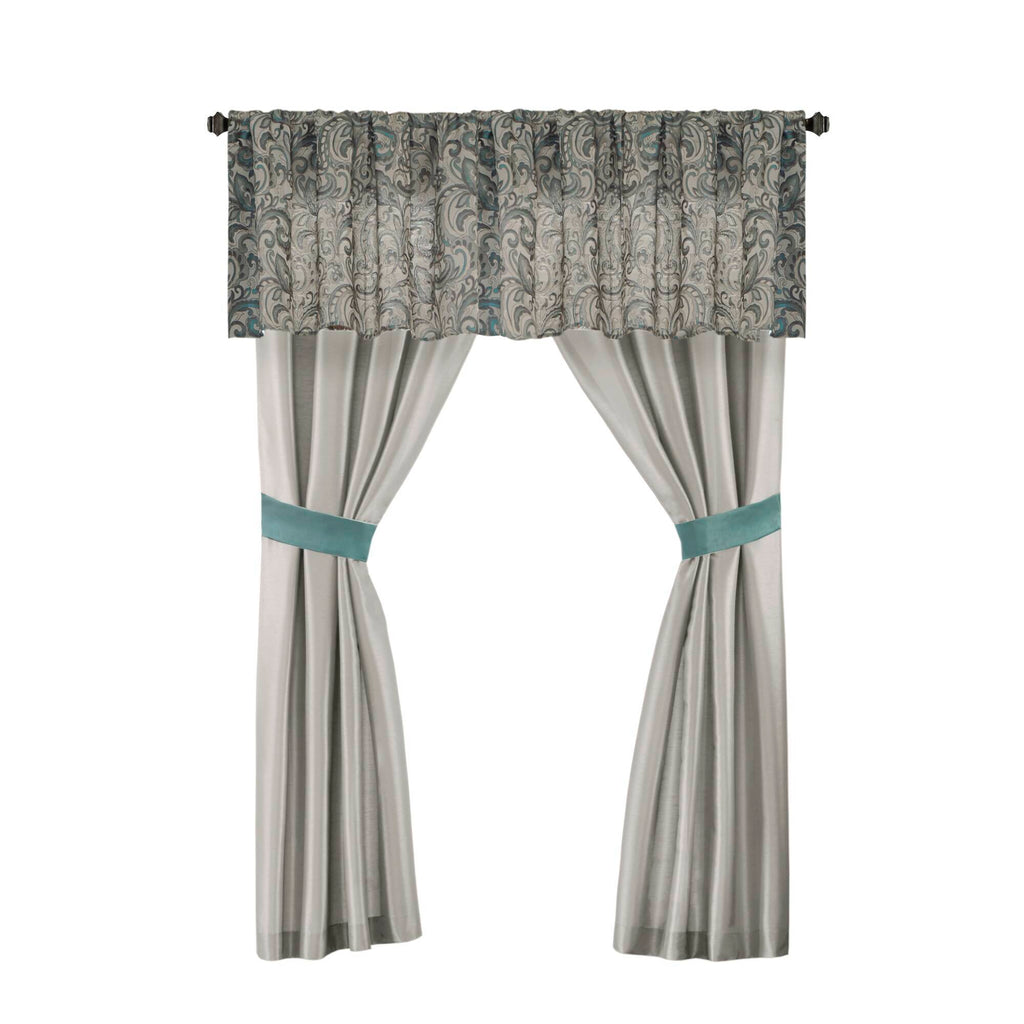 Brystol - Queen 24 Piece Room In A Bag - Teal