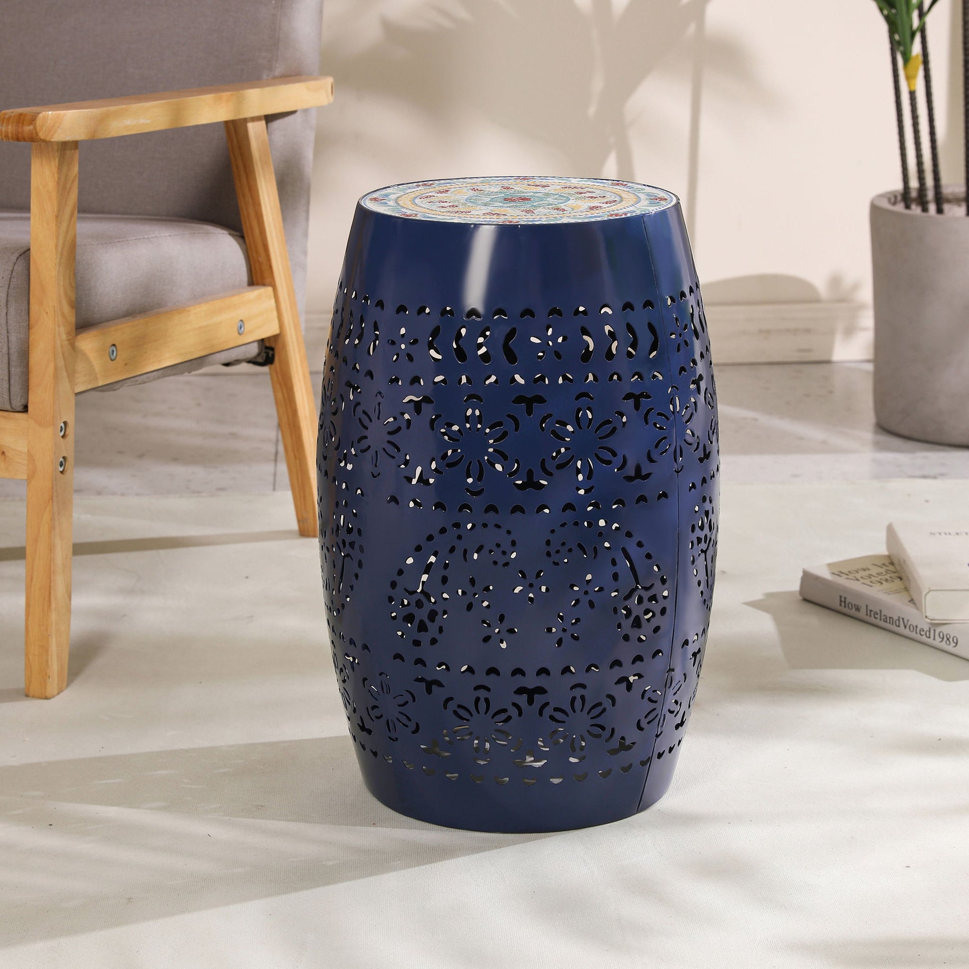 Lilac - Mosaic Side Table