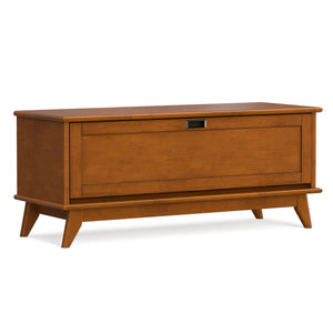 Draper - Flip Down Storage Bench - Teak