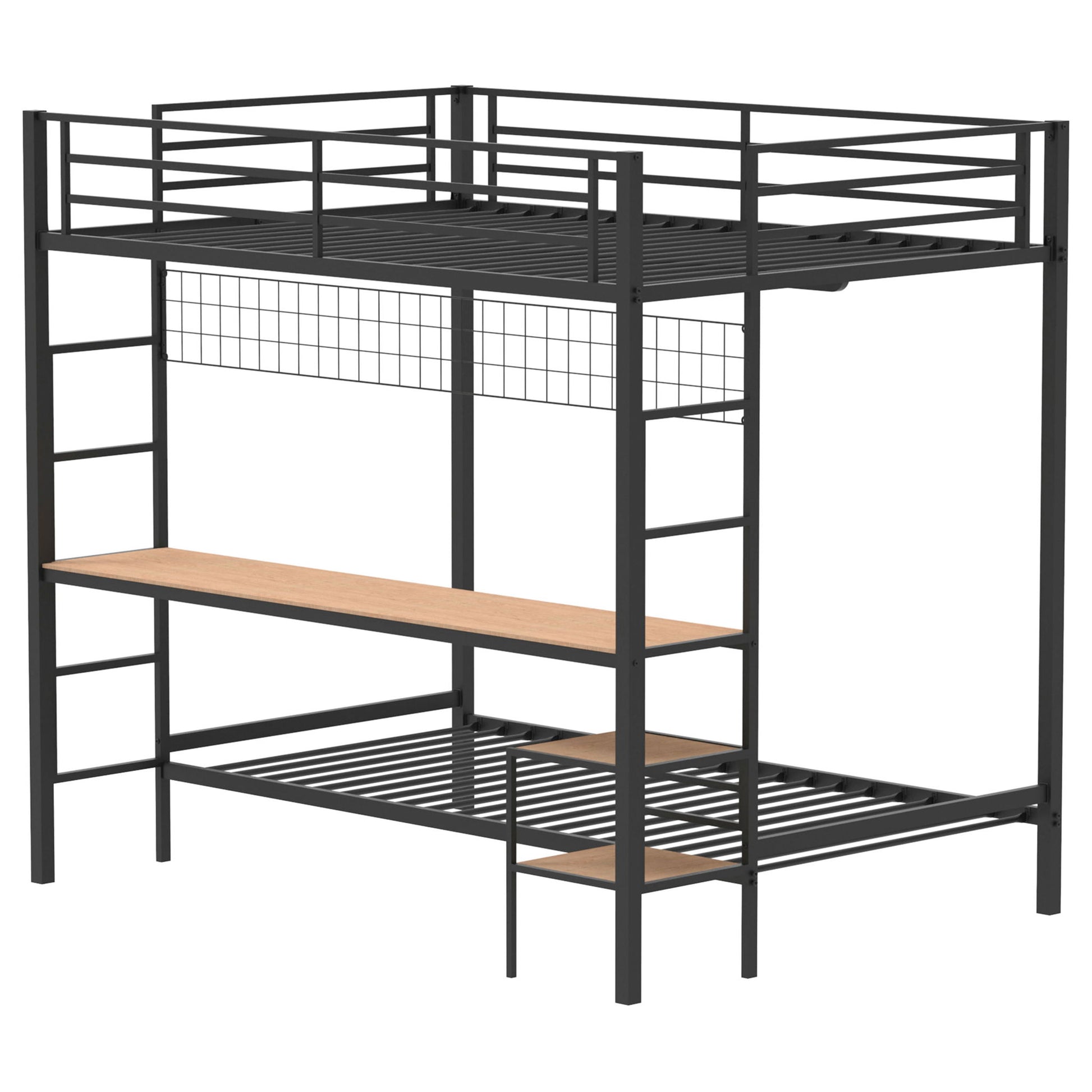Barham - Workstation Bunk Bed With Integrated Desk