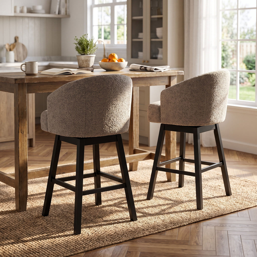 Swivel Bar Stool (Set of 2)