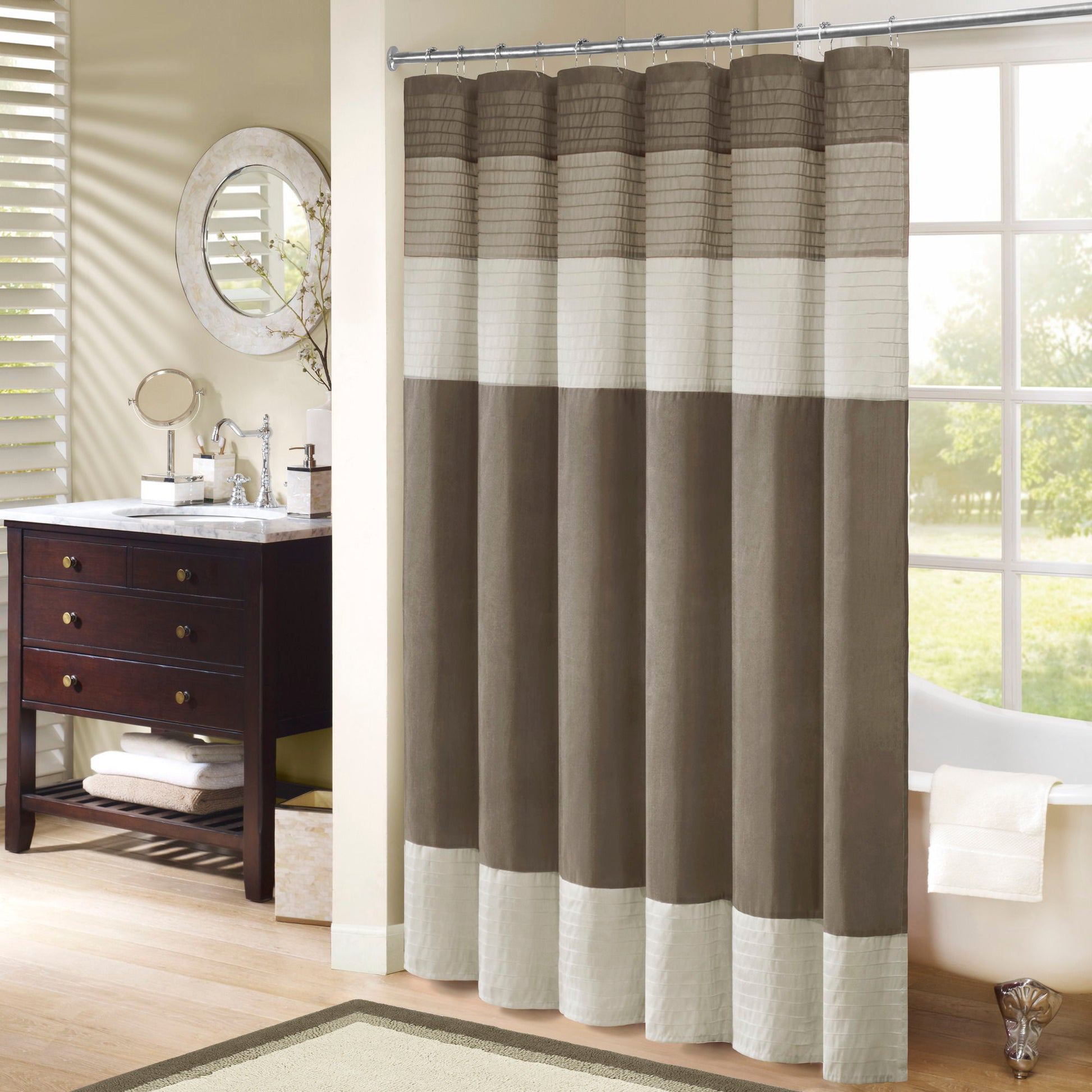 Amherst - 72x84" Shower Curtain - Natural