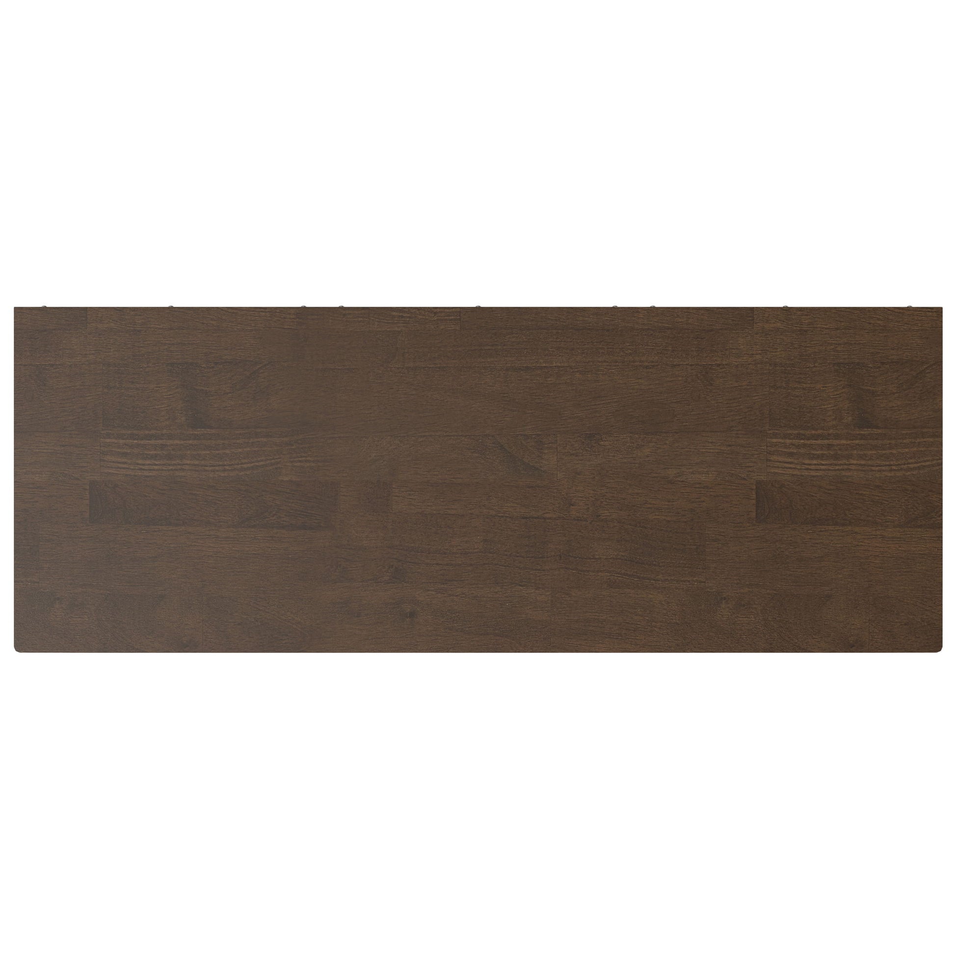 Harper - Low 6 Cube Storage With Drawers - Walnut Brown