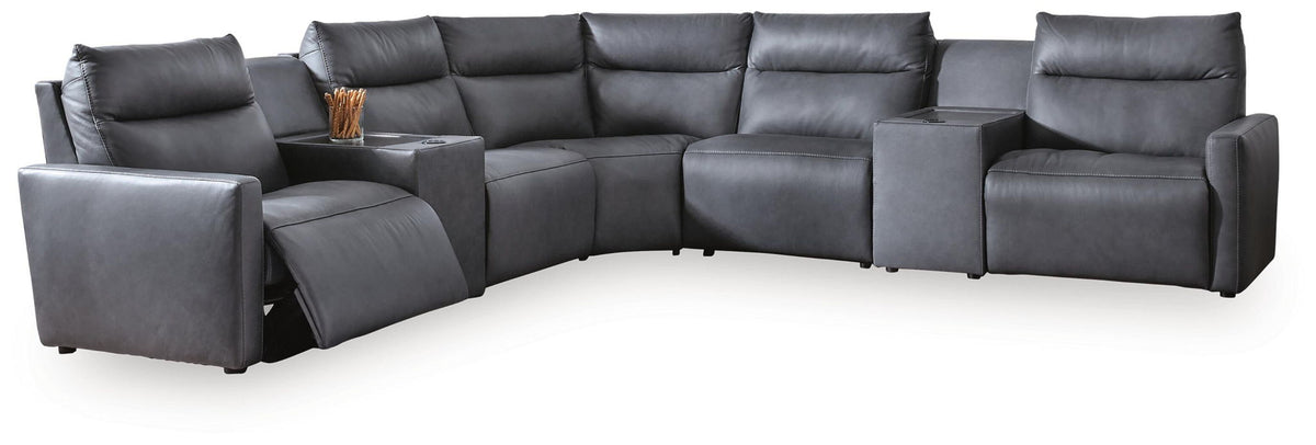 ModZ - 7 Piece Power Reclining Sectional