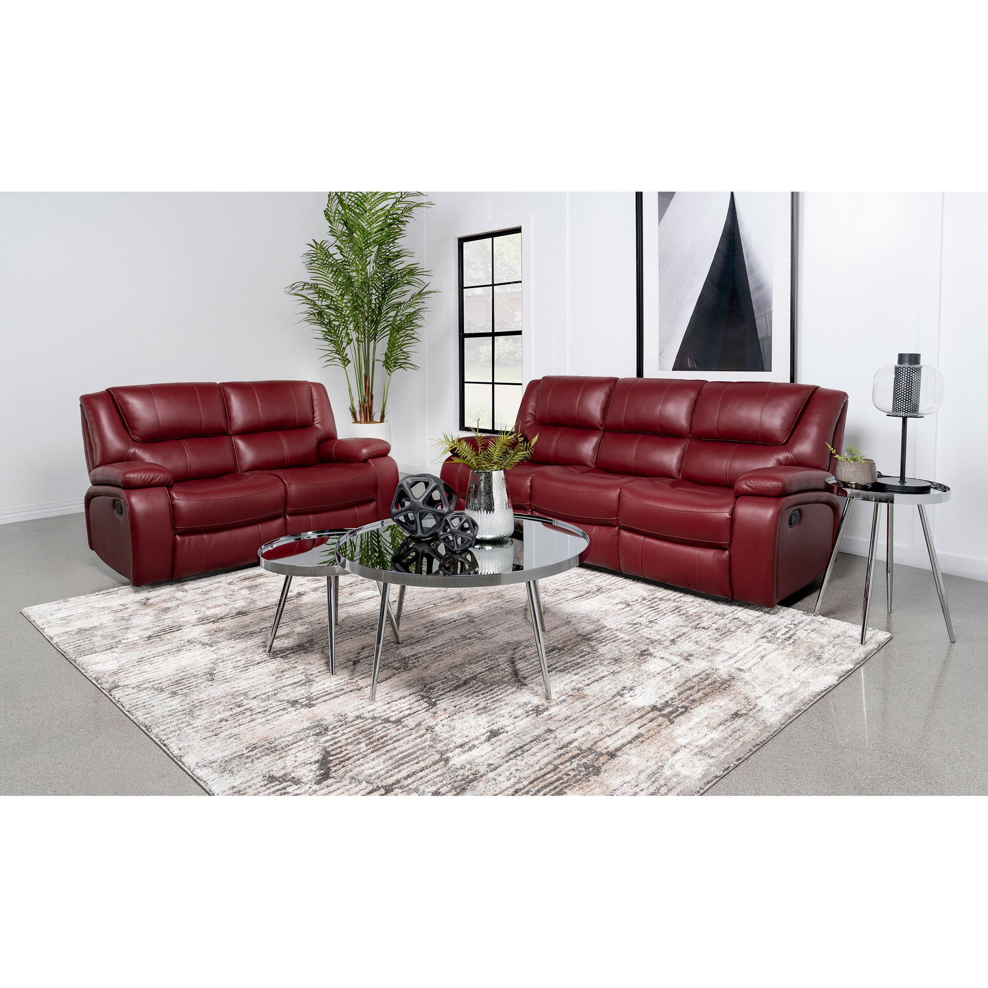 Elodie - Reclining Sofa Set With Manual Recline
