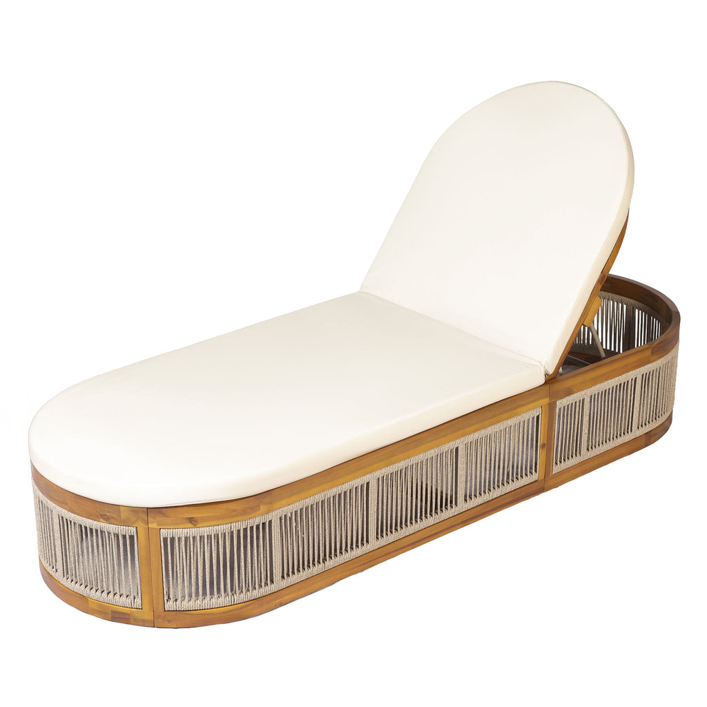 Chaise Lounge Set With 3 Position Adjustable