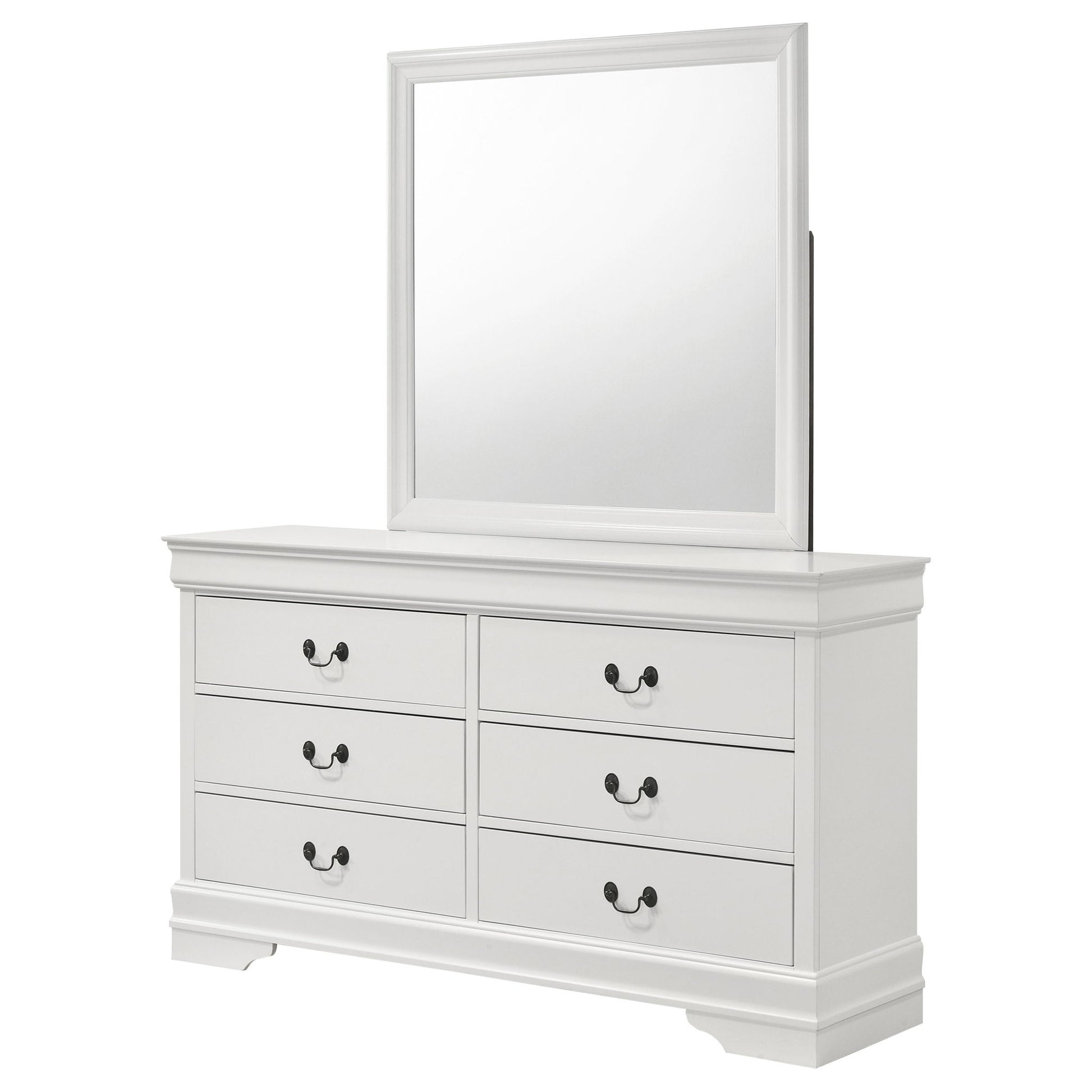 6 Drawer Dresser With Mirror