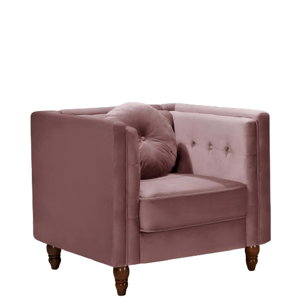 Chesterfield Accent Tufted Square Arm Side Chair