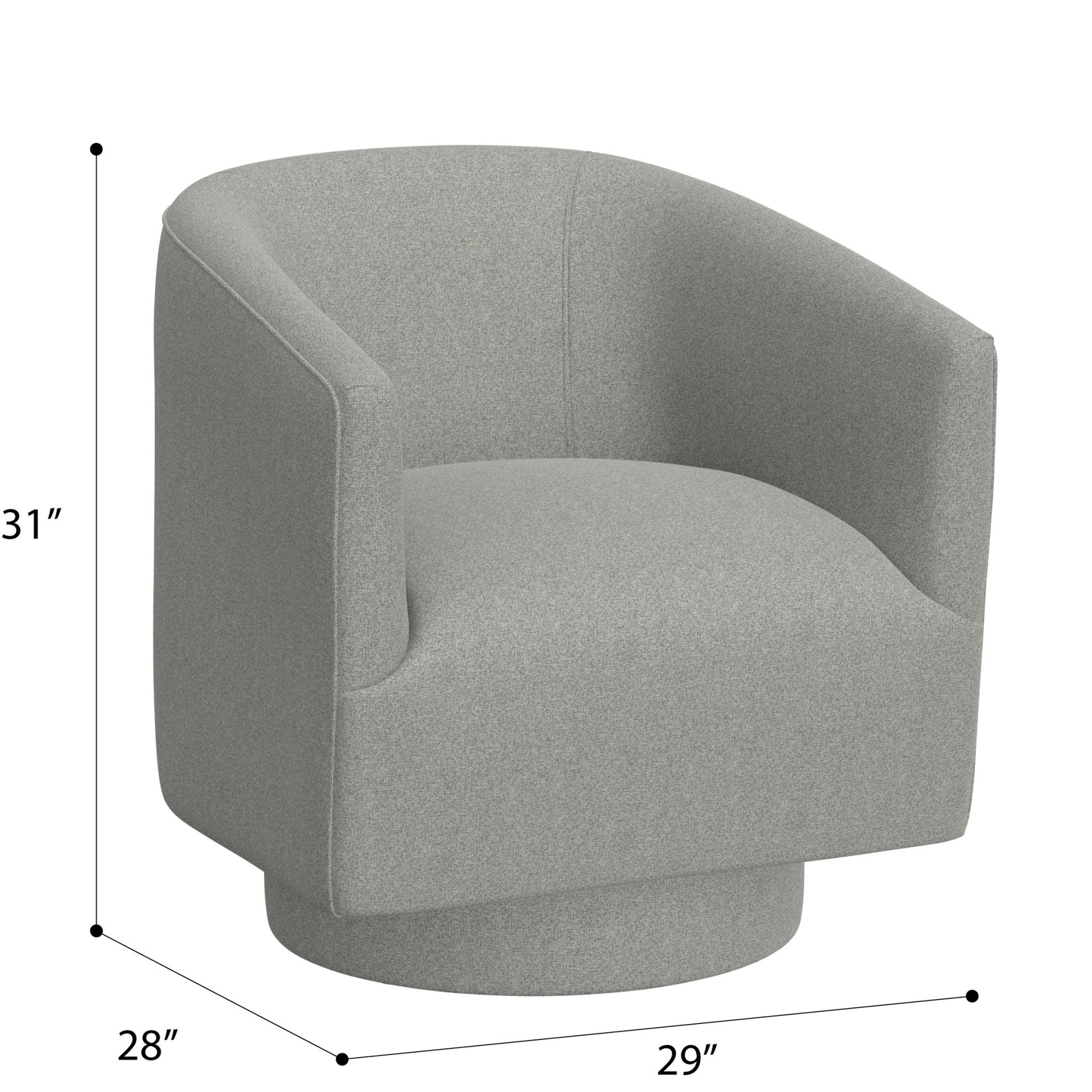Accent Chair With Swivel Function