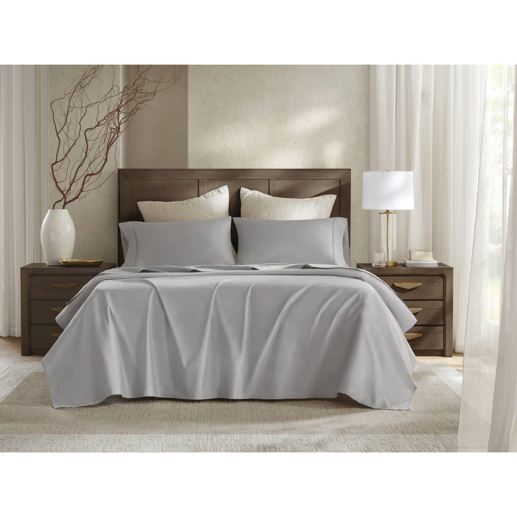 King Sateen Sheet Set - Gray