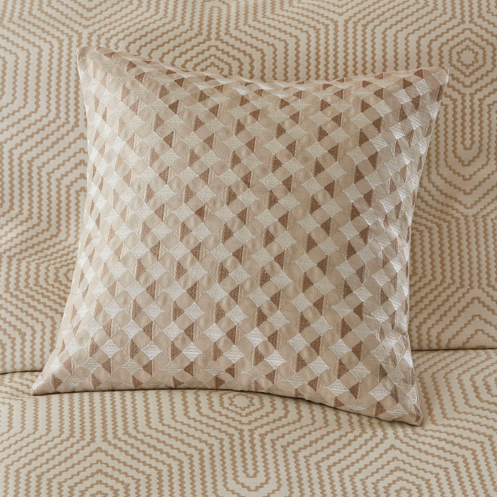 Shades of Serenity - Comforter Set - Tan / Ivory