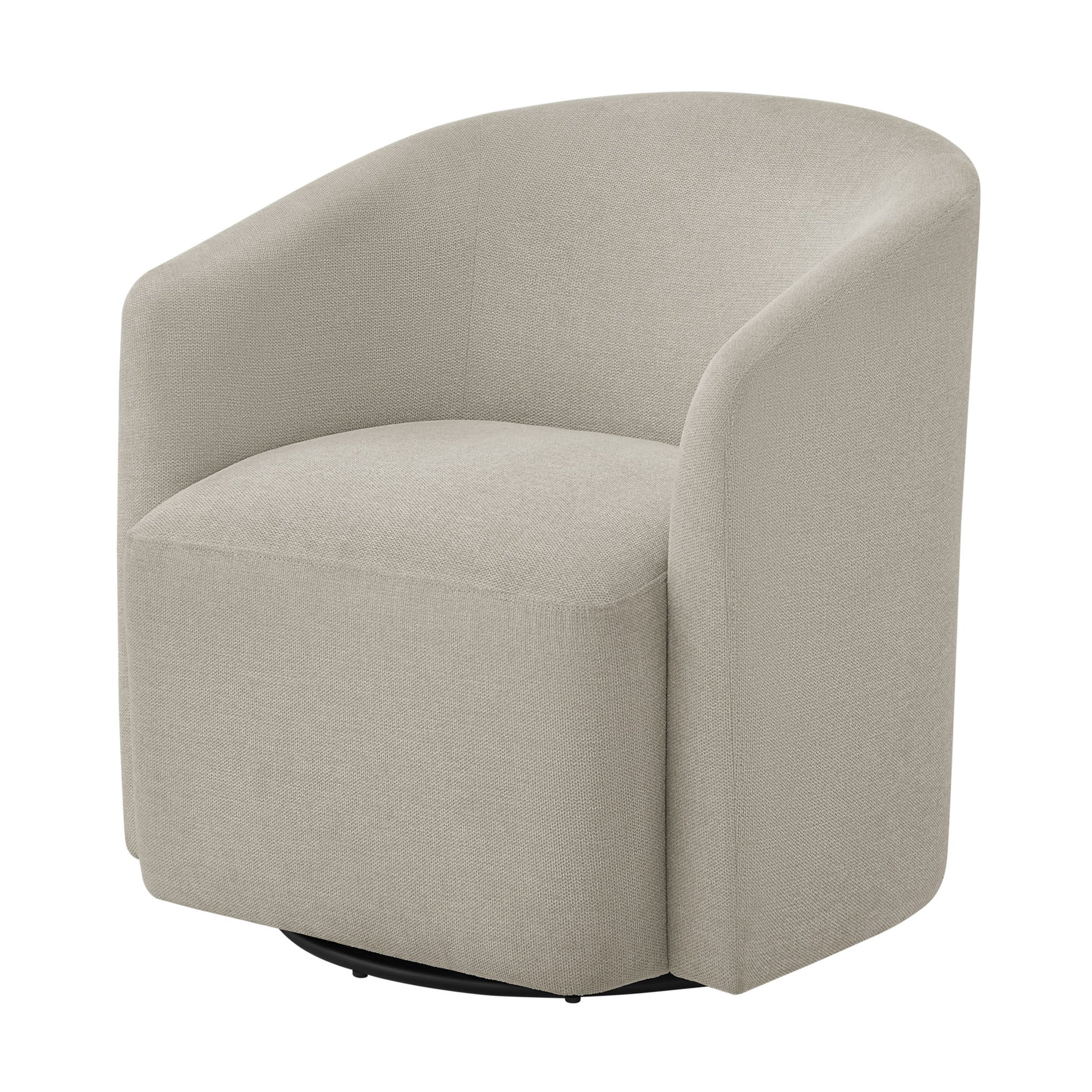 Ardena - Modern Swivel Barrel Chair