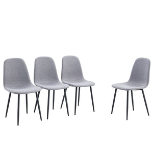 Combined Spoon Chairs, Perfectly Matching Minimalist And Scandinavian Style