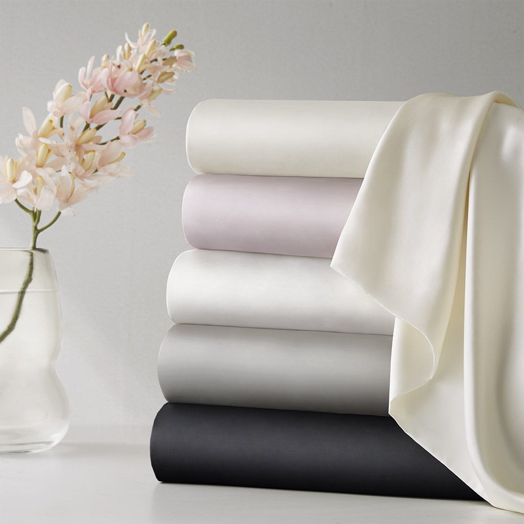 Silk - 100% Mulberry Single Pillowcase - Black