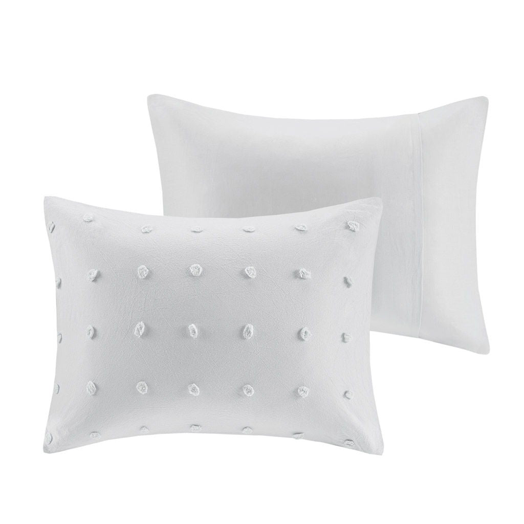 Brooklyn - Duvet Cover Set Cotton- Gray