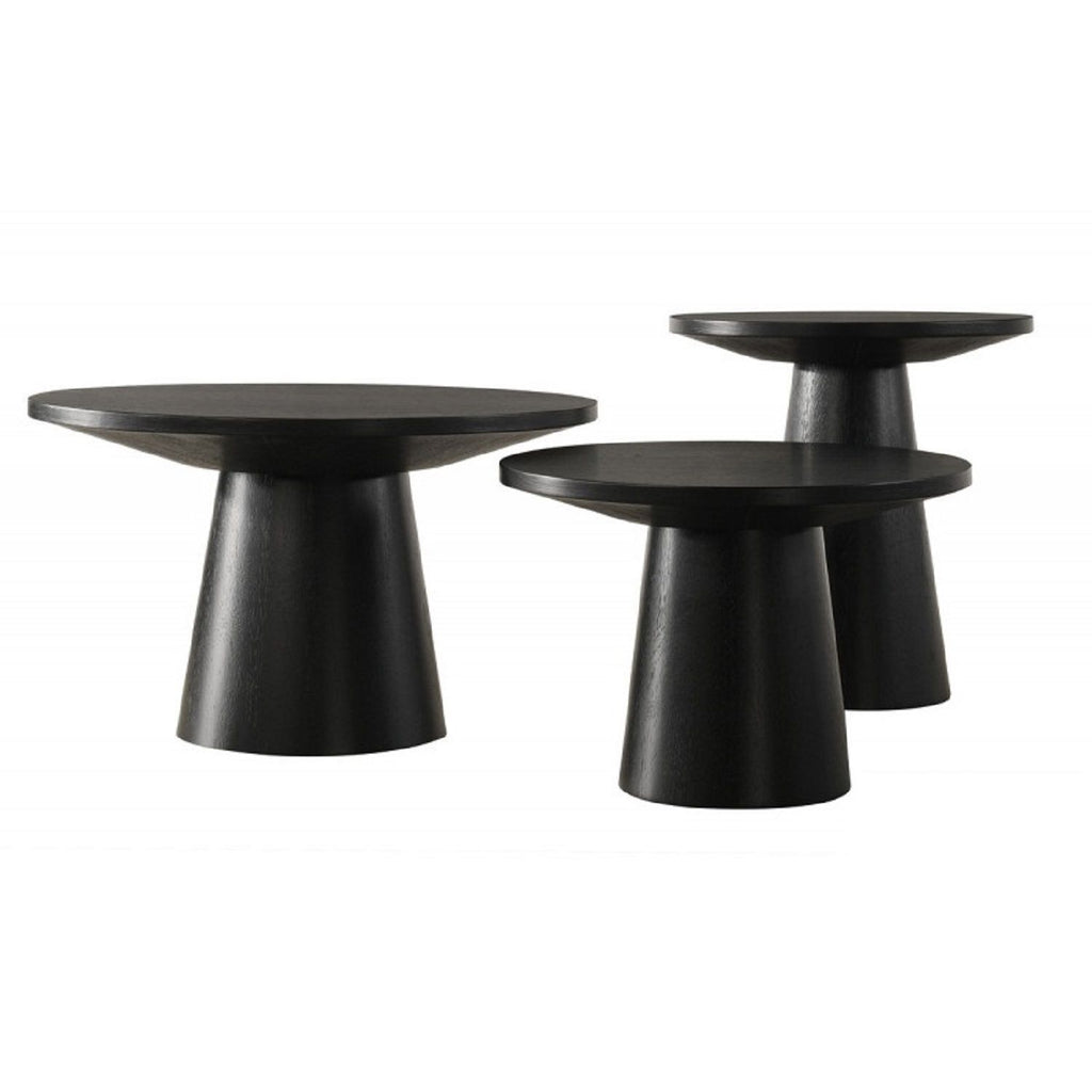 Round Console Table With Pedestal Base