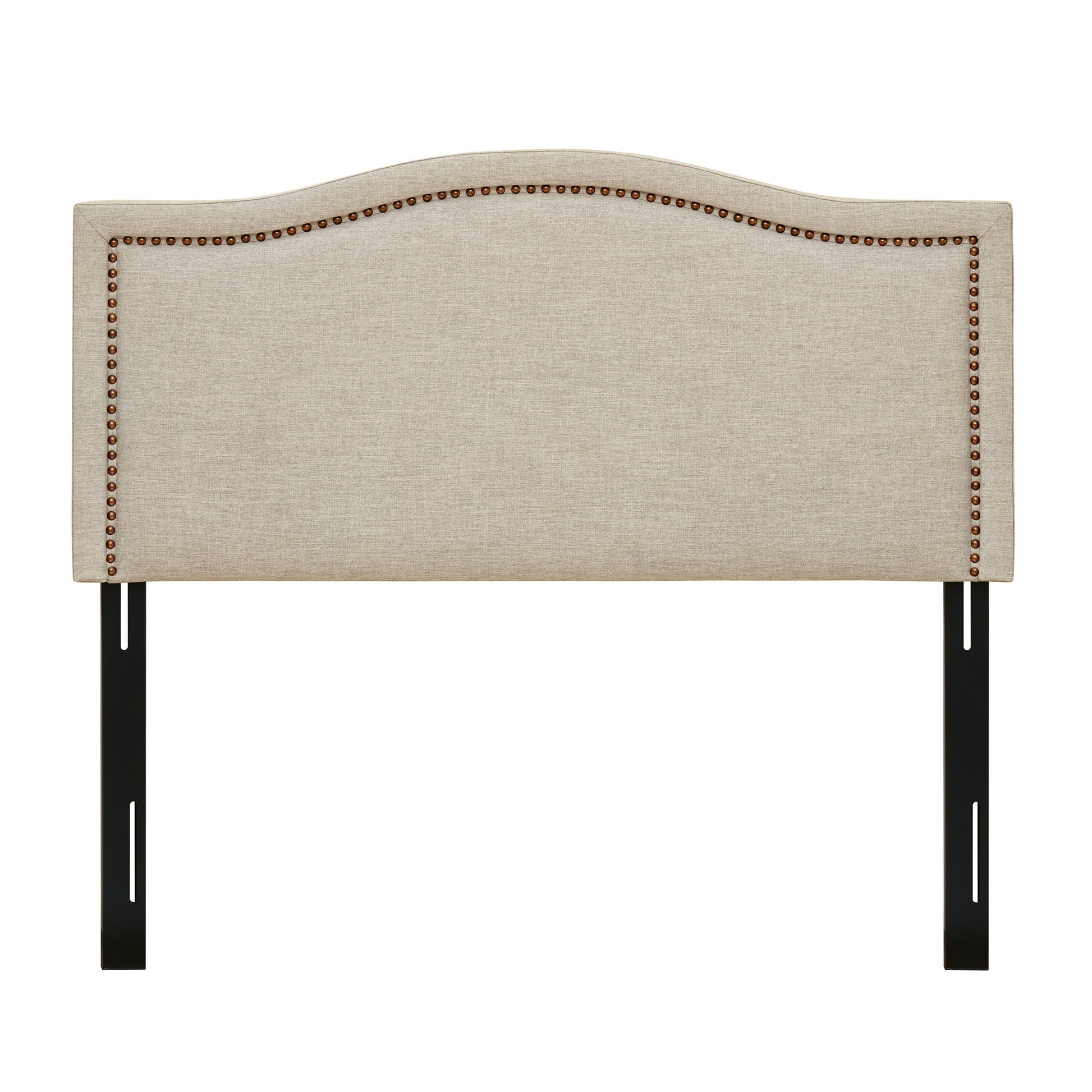 Nadine - Queen Upholstery Headboard - Natural