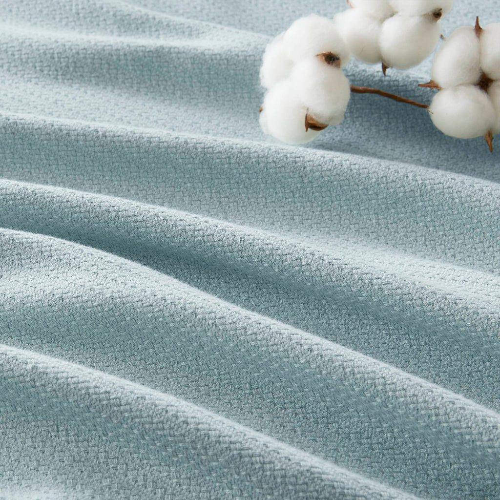 Liquid Cotton - King Blanket - Blue