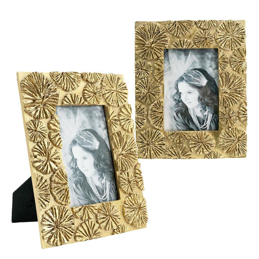 Photo Frame, Opening (Set of 2) - Gold