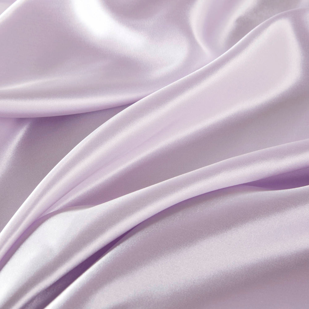 Satin - 6 Piece Queen Luxury Sheet Set - Lilac
