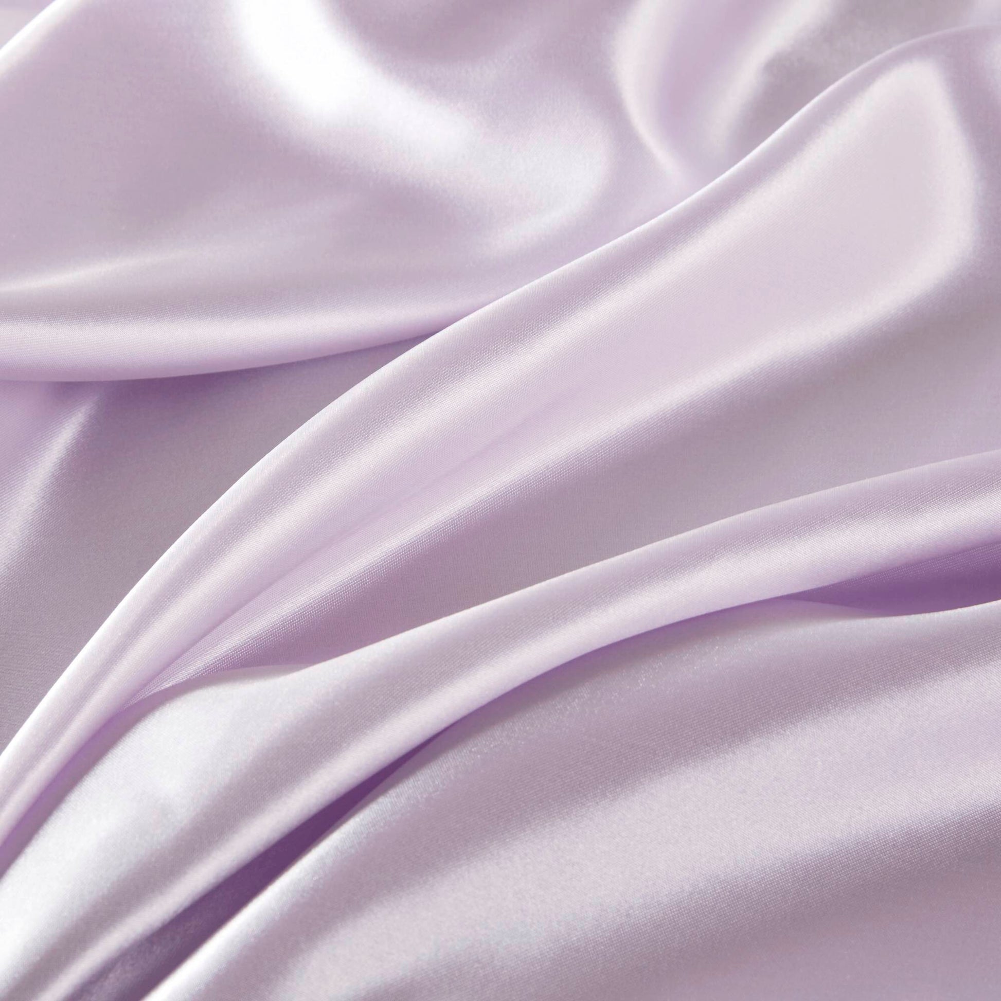 Satin - 6 Piece California King Luxury Sheet Set - Lilac