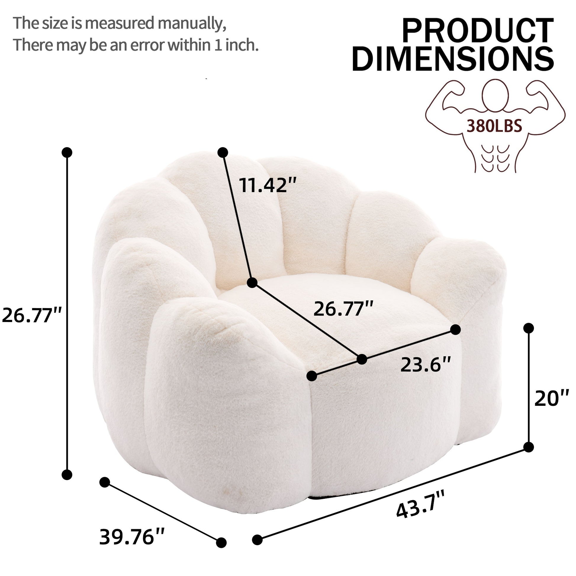 Lotus Style Compression Sofa With Pull Ring