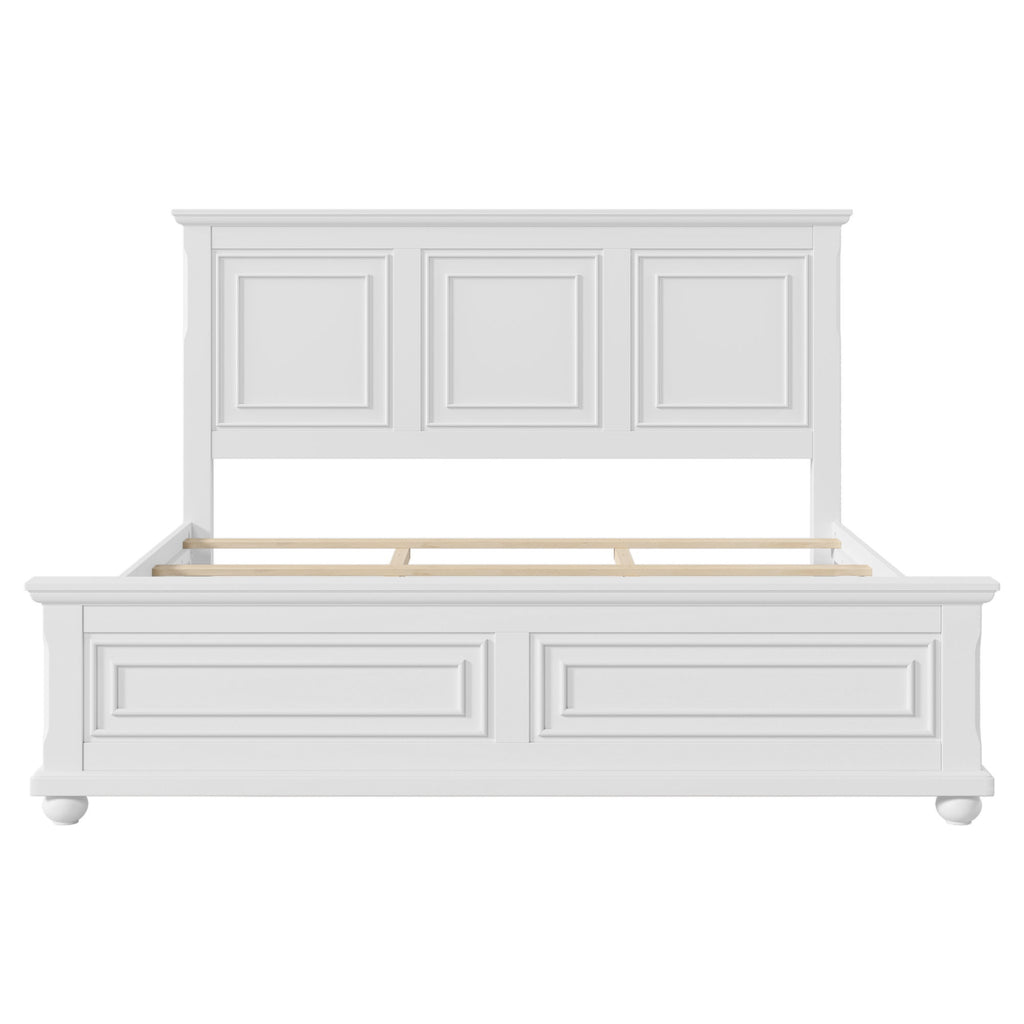 Vintage Tall Headboard Bed