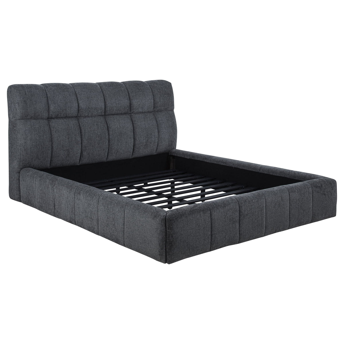 Branson - Platform Bed With Tufted Headboard