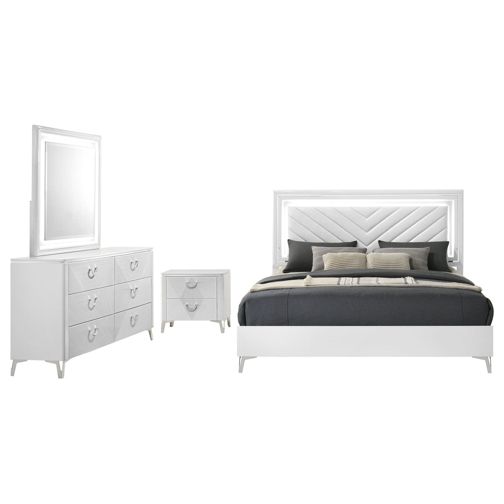 Buckley - Bedroom Set With LED Lighting