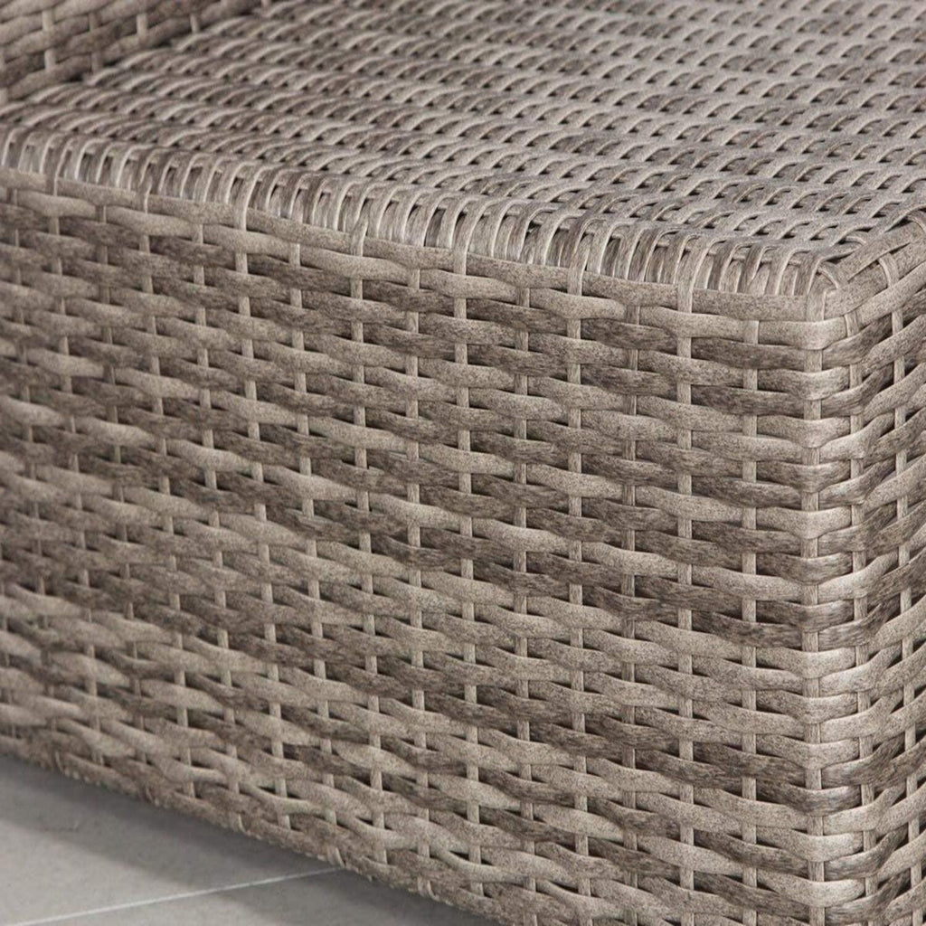 Stylish Outdoor Ottoman With Cushion For Comfort