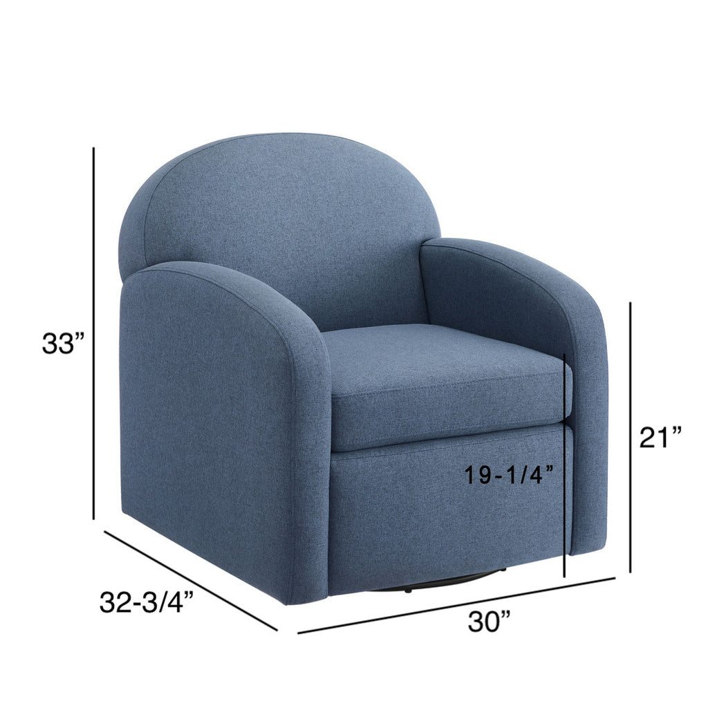 Eddie - Modern Swivel Chair With 360 Degree Functionality