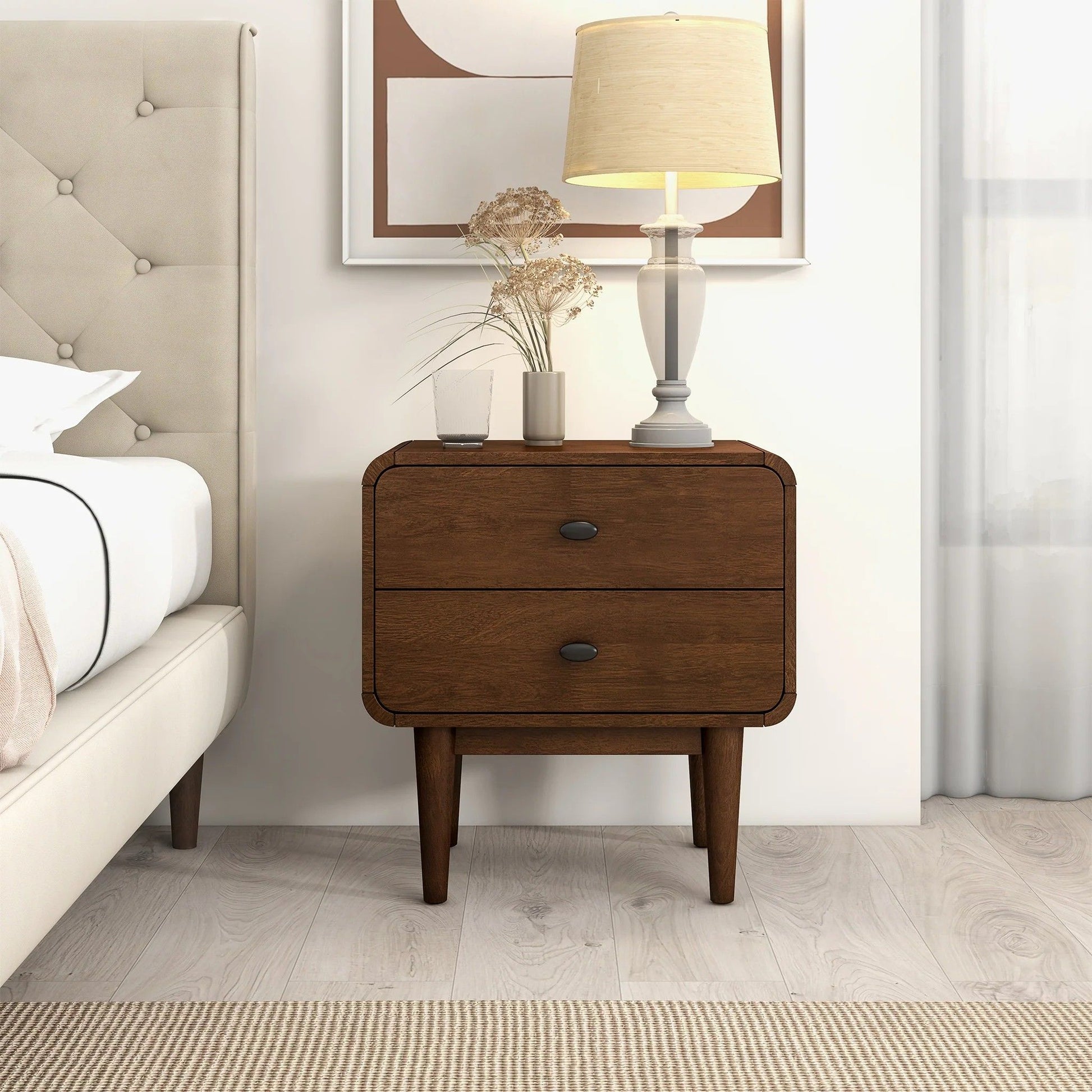 Alexa - Night Stand - Brown