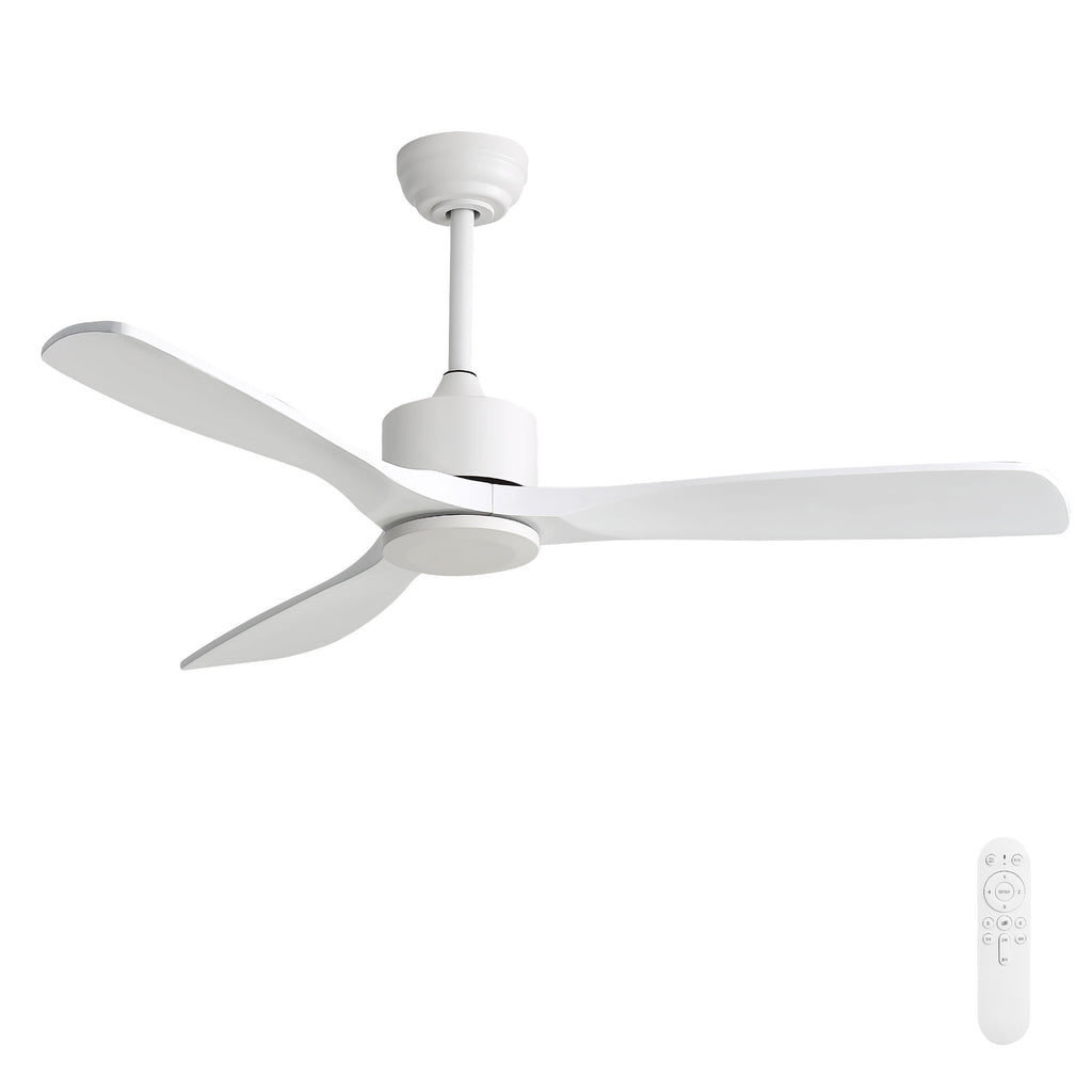 42" Ceiling Fan With DC Reversible Motor, 3 Blades, Timer Function