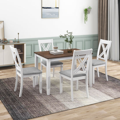 Gewnee - Dining Table Set 5 Piece - White