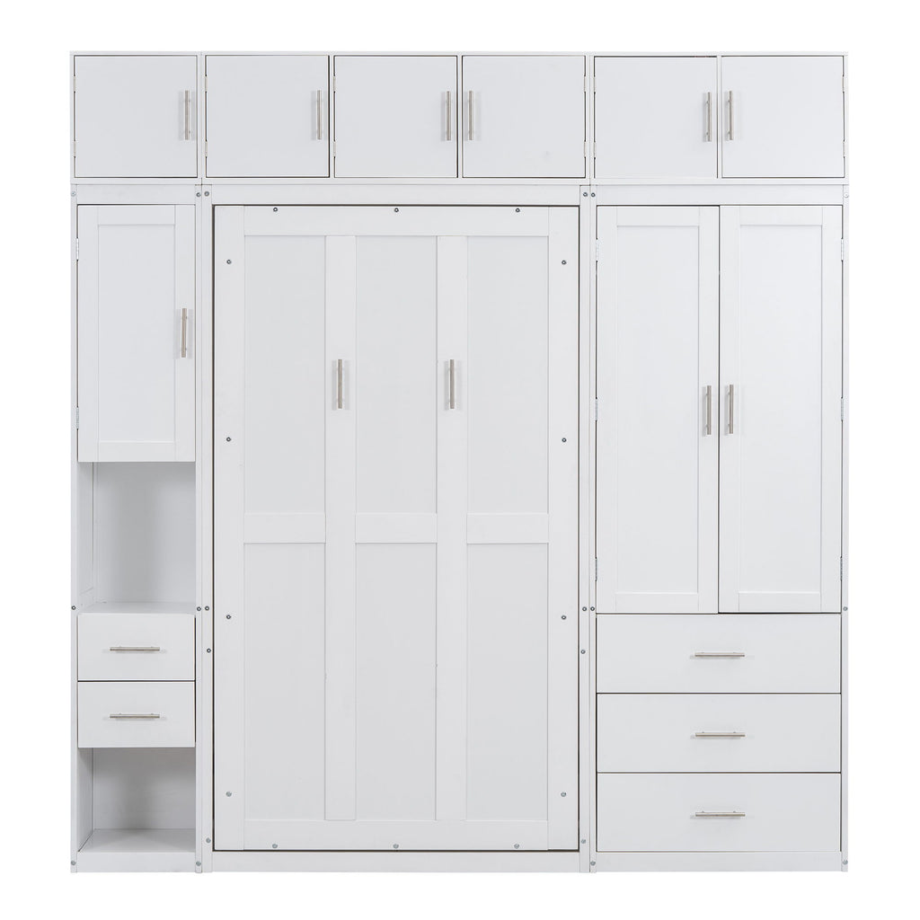 Murphy Bed With Lockers And Wardrobes
