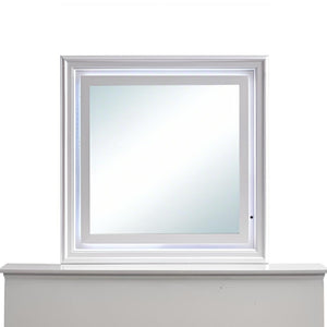 Verona - Mirror With Premium Low Distortion Glass - White
